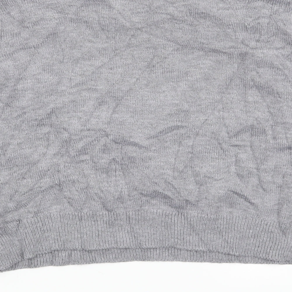 H&M Womens Grey Pullover Jumper Size M