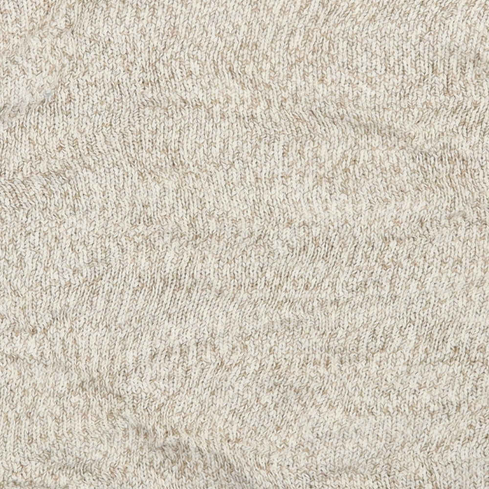 Marks & Spencer Womens Beige Pullover Jumper Size 8