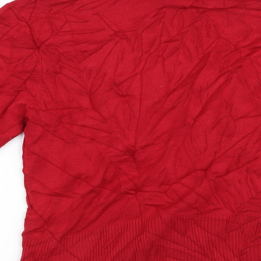 Atmosphere Womens Red Pullover Jumper Size 10