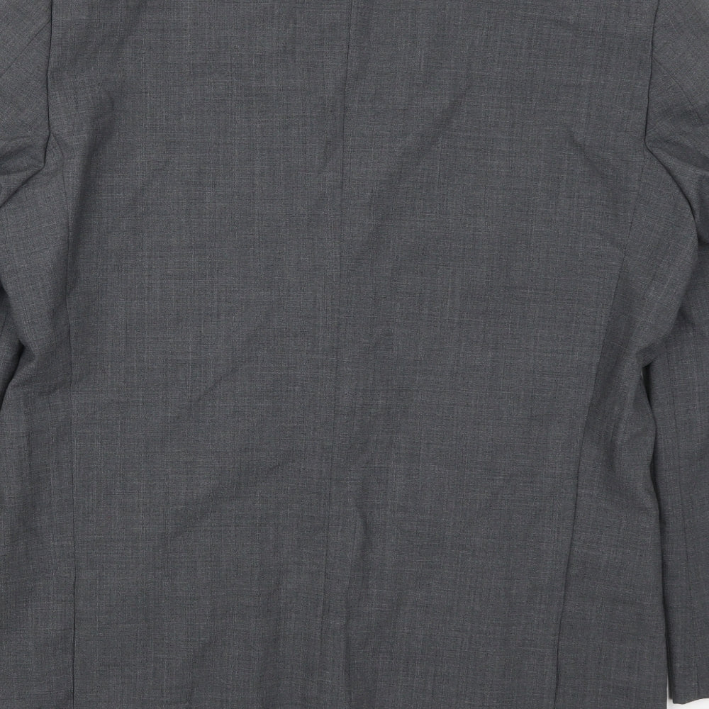 Skopes Mens Grey Jacket Suit Jacket Size 42