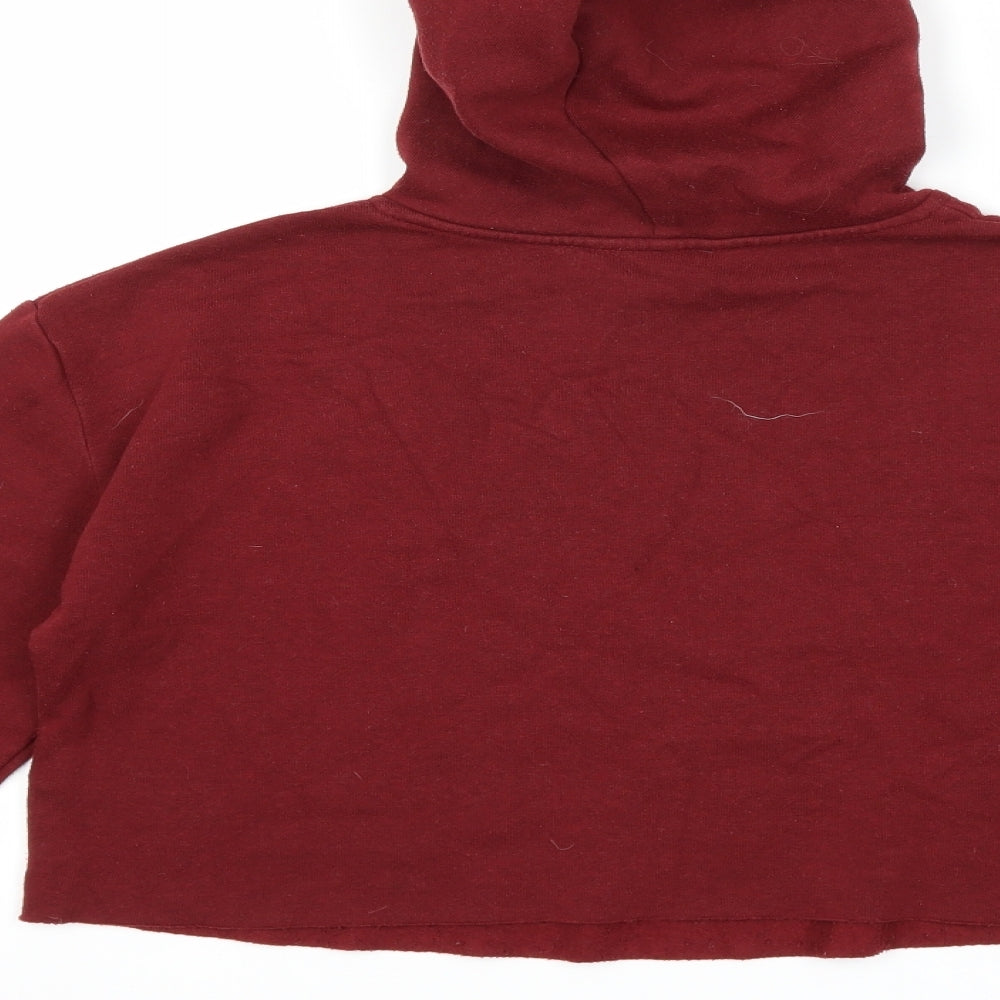 New Look Girls Red Pullover Hoodie Size 12-13 Years