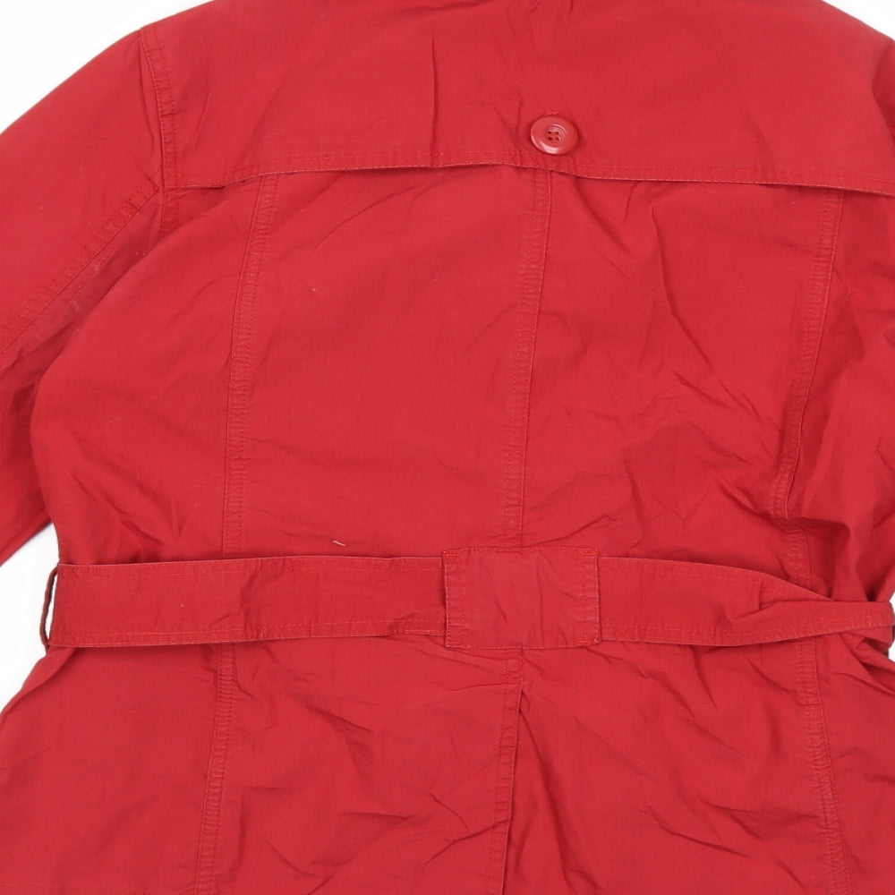 Cherokee Womens Red Jacket Coat Size 16