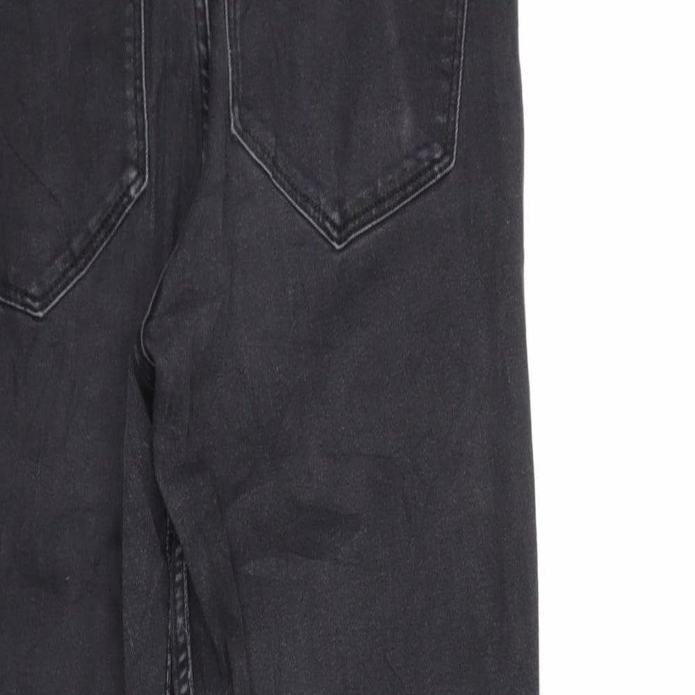 H&M Mens Black Denim Skinny Jeans Size 32 in L29 in