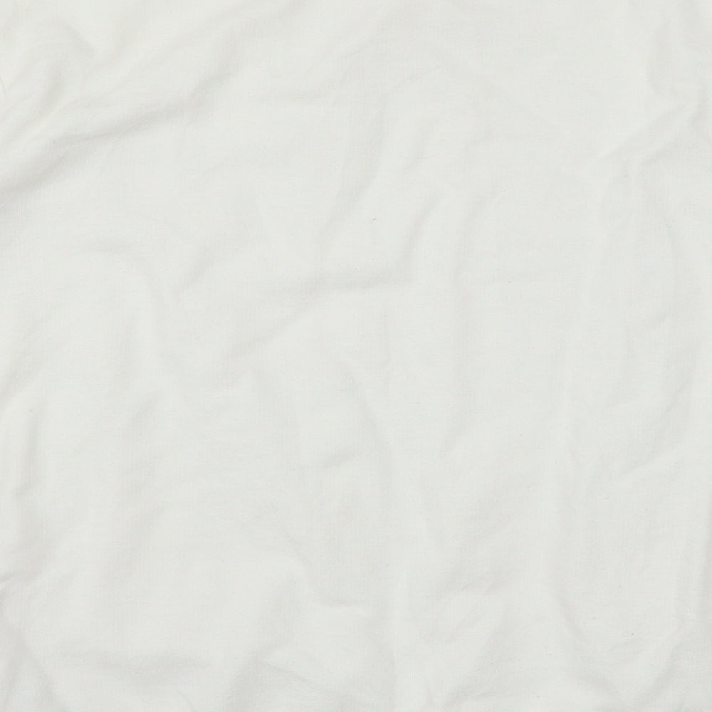 Topshop Womens White Pullover Jumper Size 8