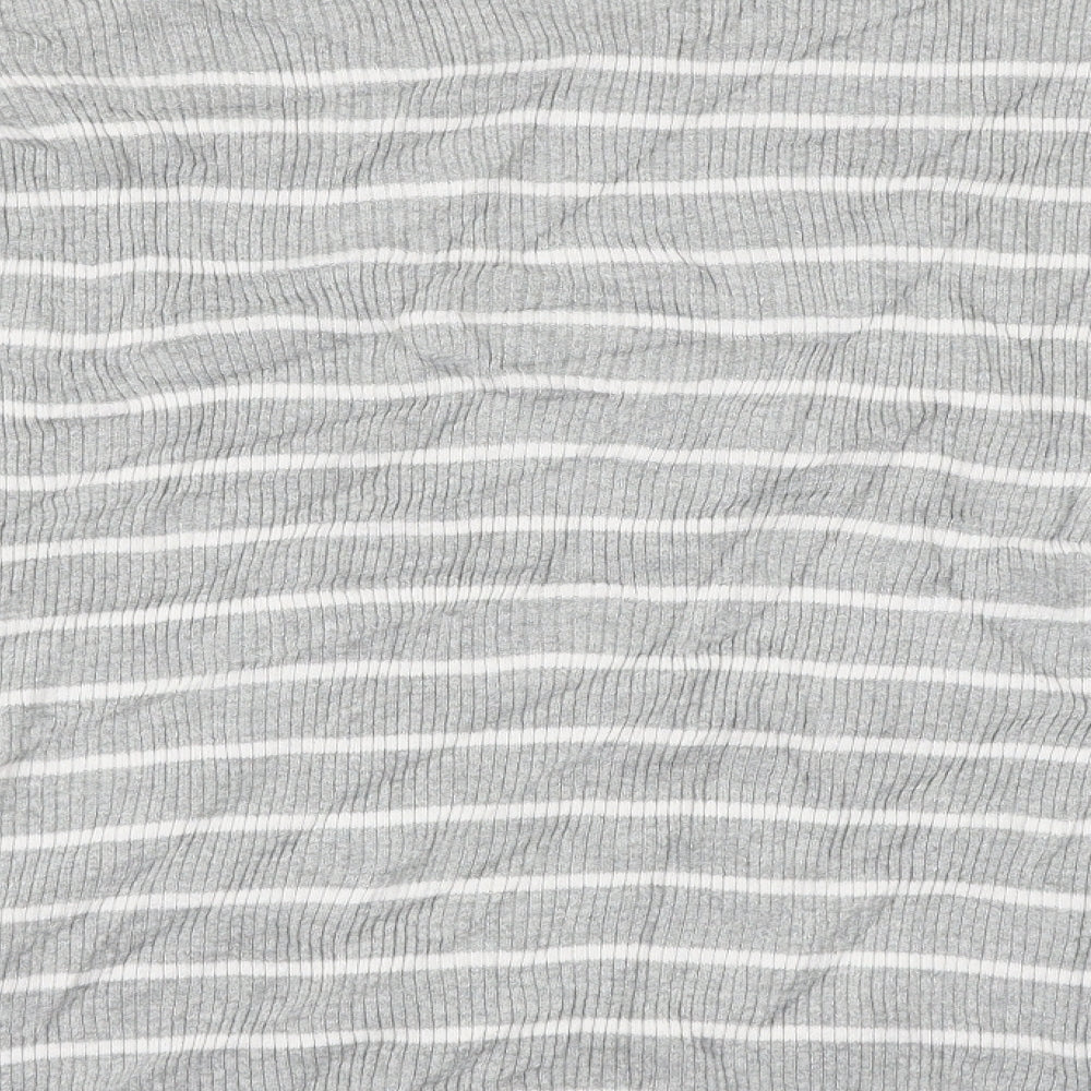 Gap Womens Grey Striped Pullover Jumper Size 16