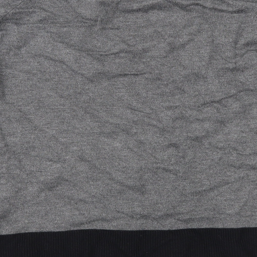 M&Co Womens Grey Knit Pullover Jumper Size L