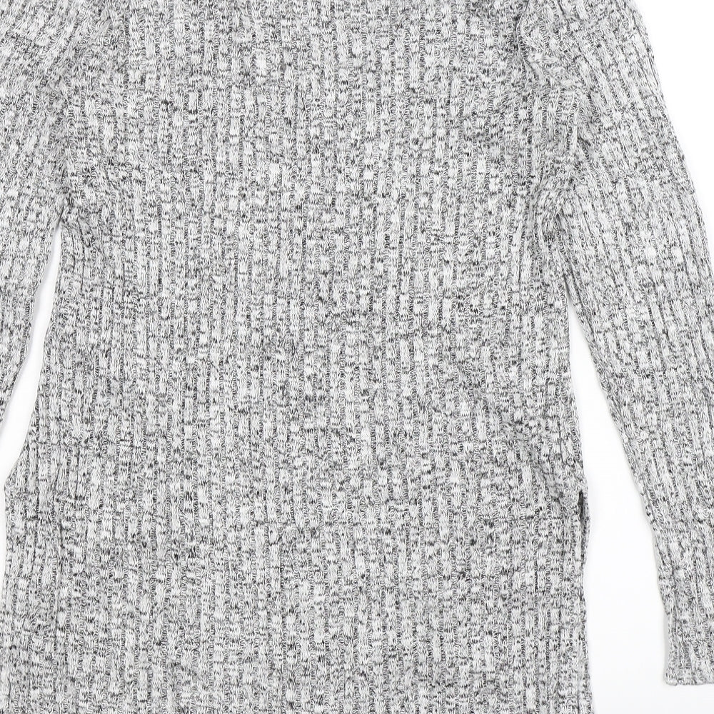 Divided Womens Grey Knit Pullover Jumper Size S