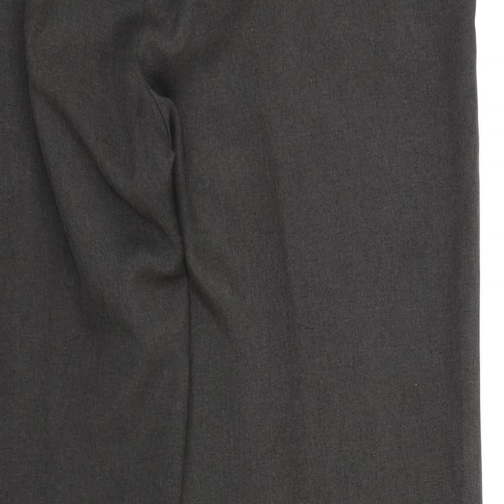 Dorothy Perkins Womens Green Rayon Dress Pants Trousers Size 14 L25 in