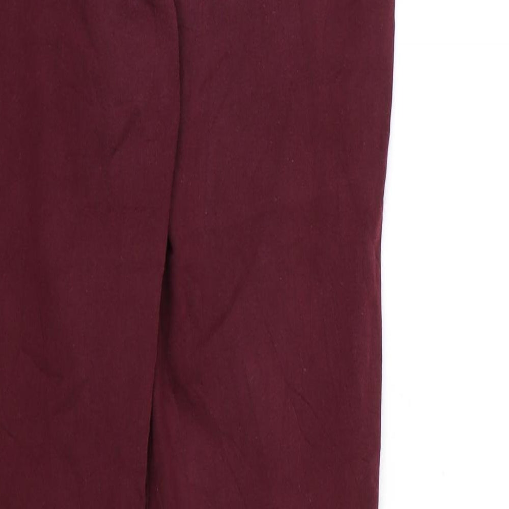 Bershka Womens Purple Denim Skinny Jeans Size 4 L28 in