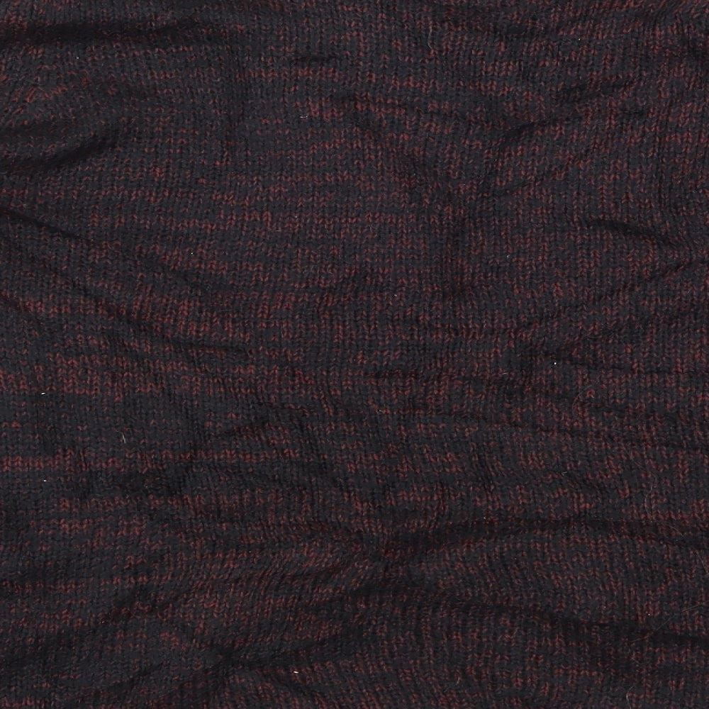 QED London Mens Multicoloured Pullover Jumper Size L