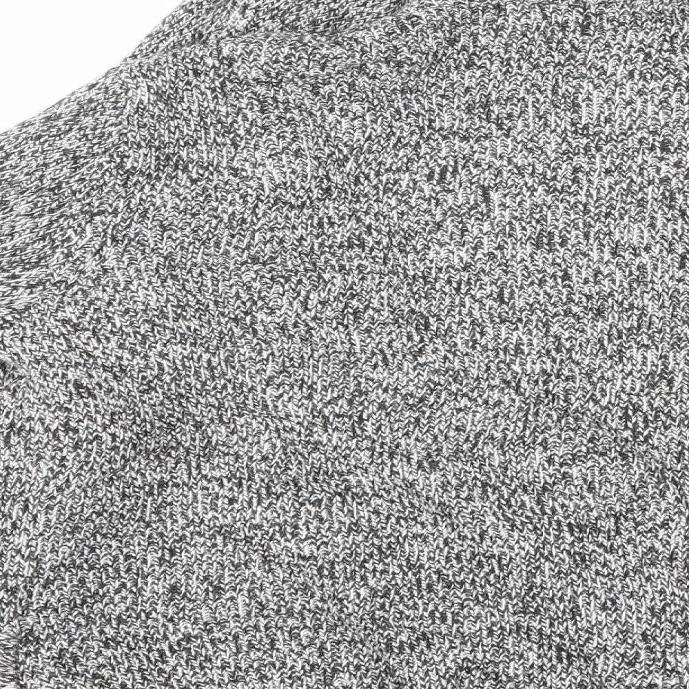 H&M Womens Grey Cardigan Jumper Size M