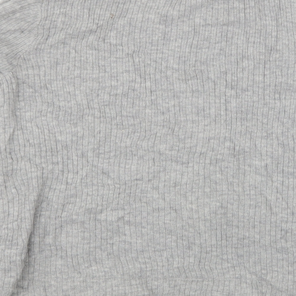 TOP SHOP Womens Grey Pullover Jumper Size 10