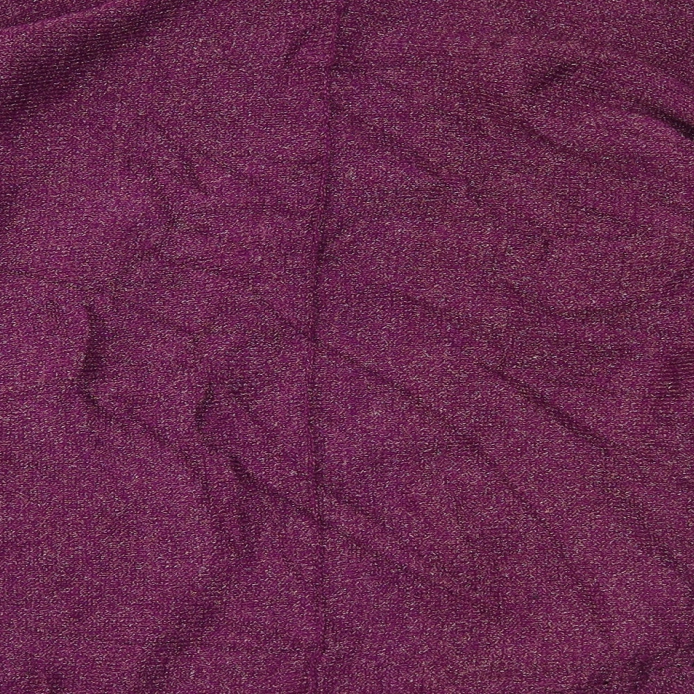Preworn Womens Purple Pullover Jumper Size L