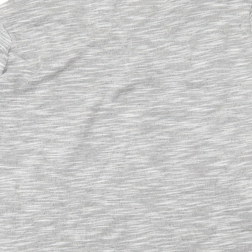 H&M Womens Grey Tunic T-Shirt Size M