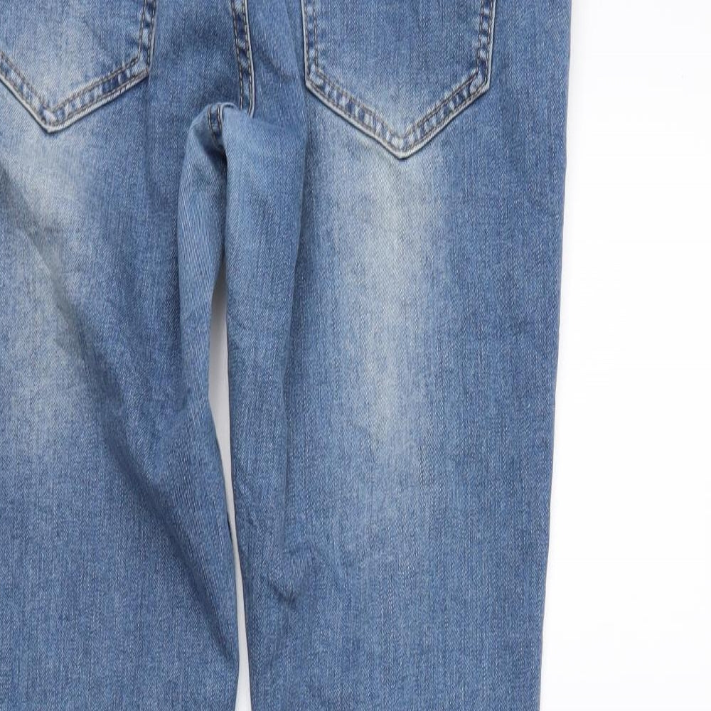 KappAhI Womens Blue Skinny Jeans Size 36 in L27 in