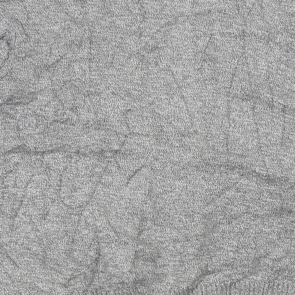 Maine Womens Grey Knit Pullover Jumper Size XL