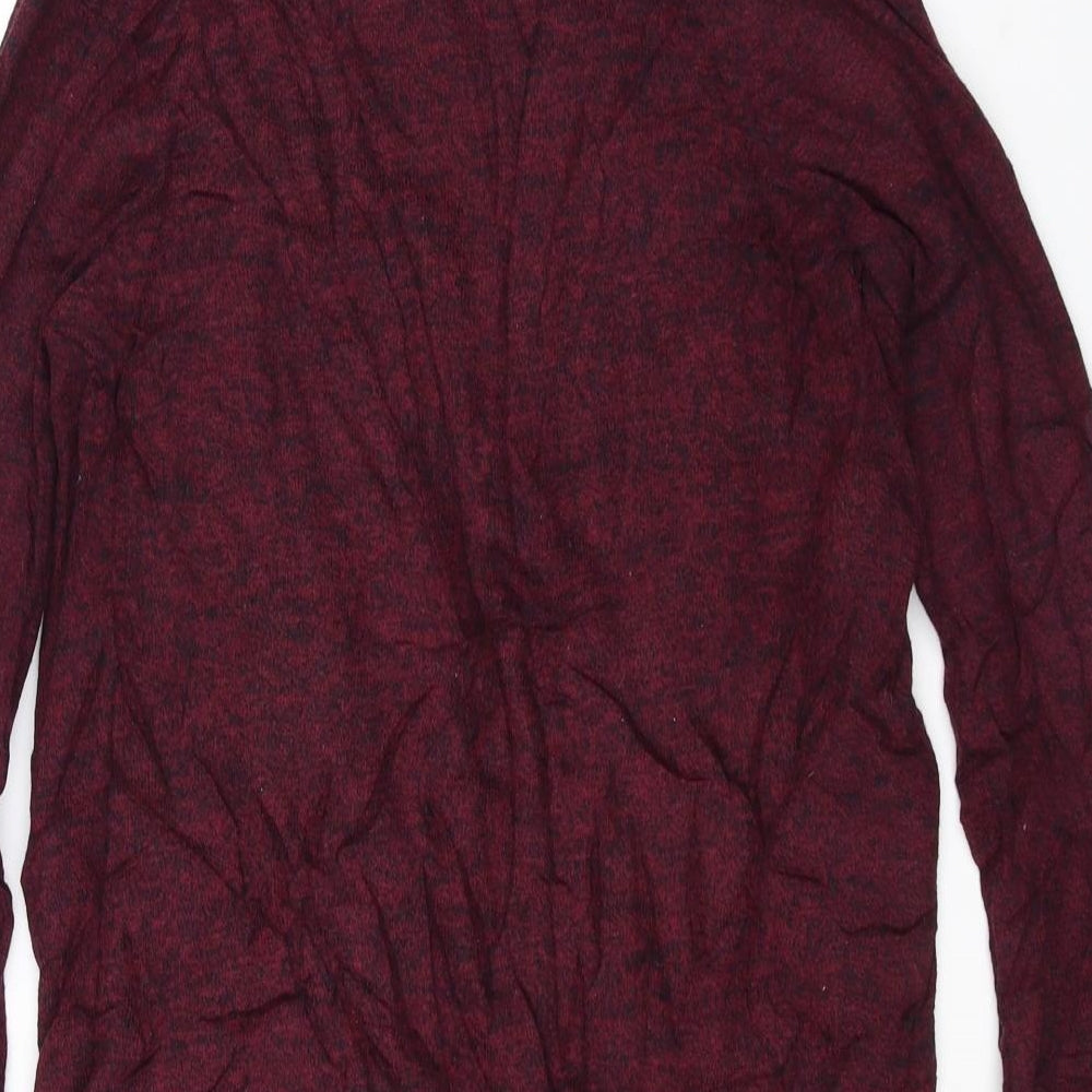 New Look Womens Red Cardigan Jumper Size 8