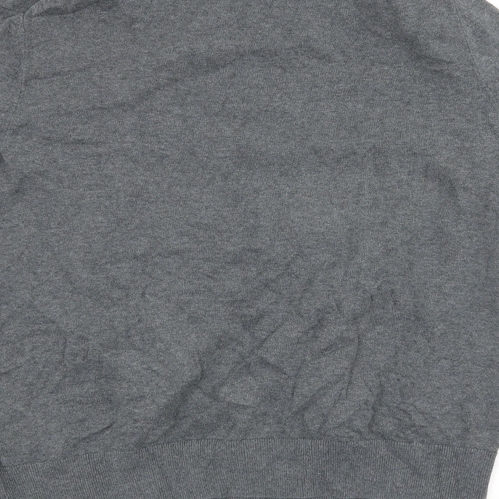 Gap Mens Grey Pullover Jumper Size L