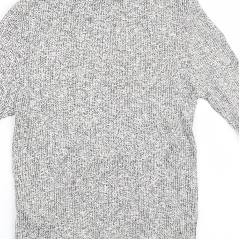 New Look Girls Grey Pullover Jumper Size 14-15 Years
