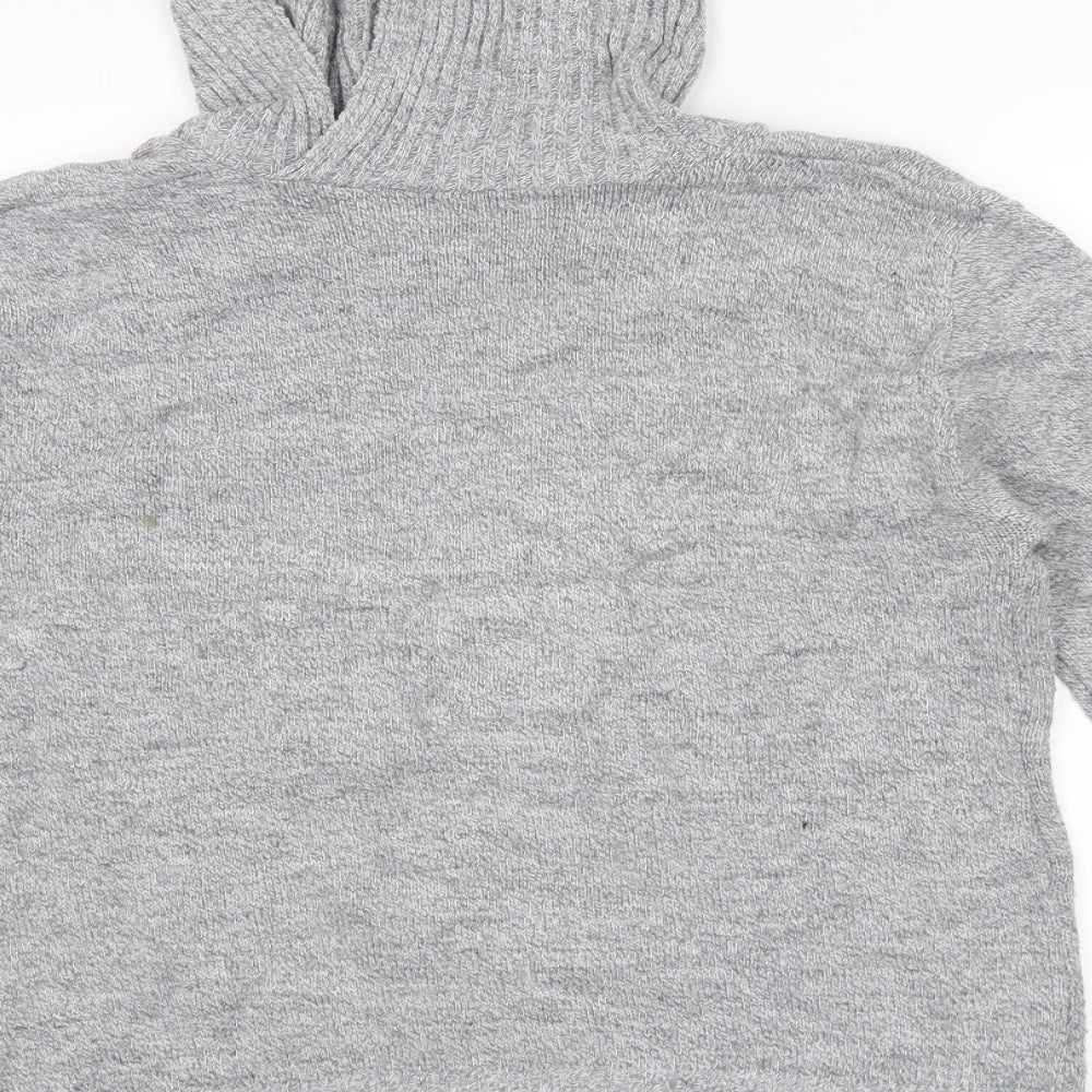 glimpse design Womens Grey Pullover Jumper Size L