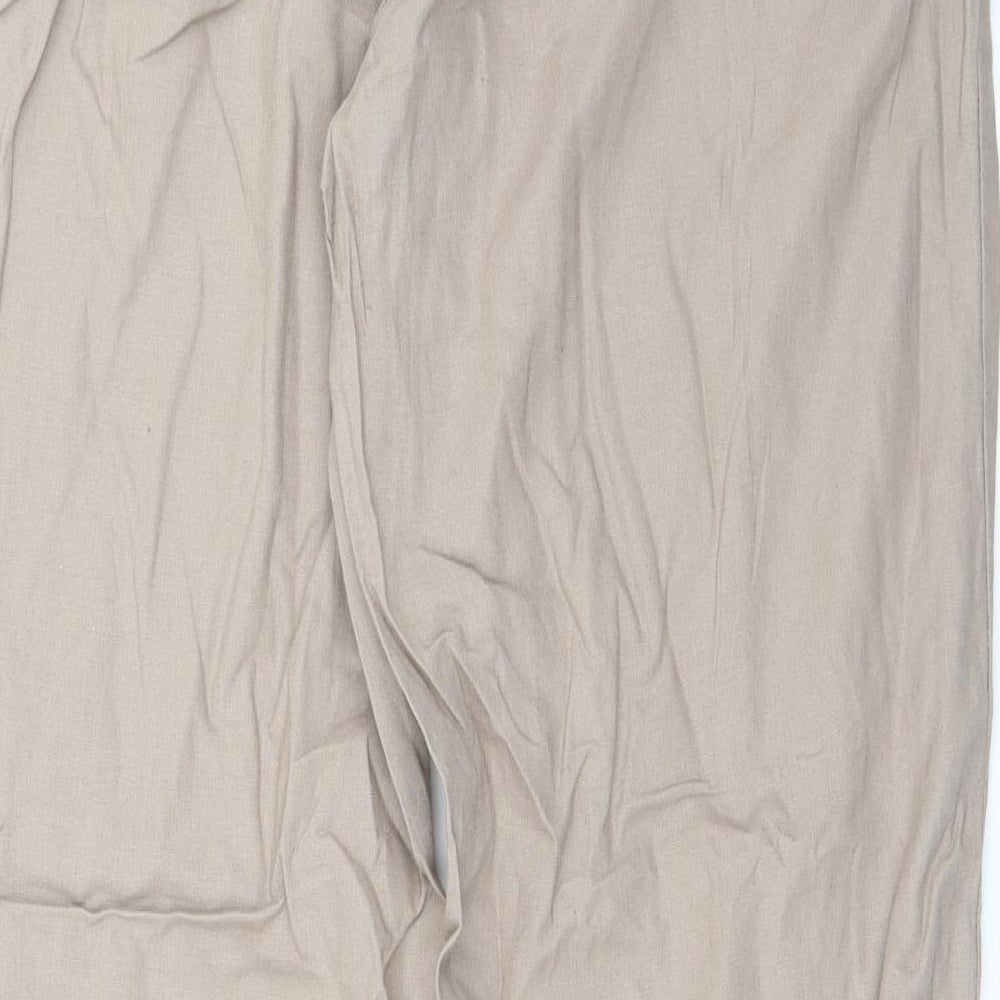 bpc Womens Brown Trousers Size 16 L31 in