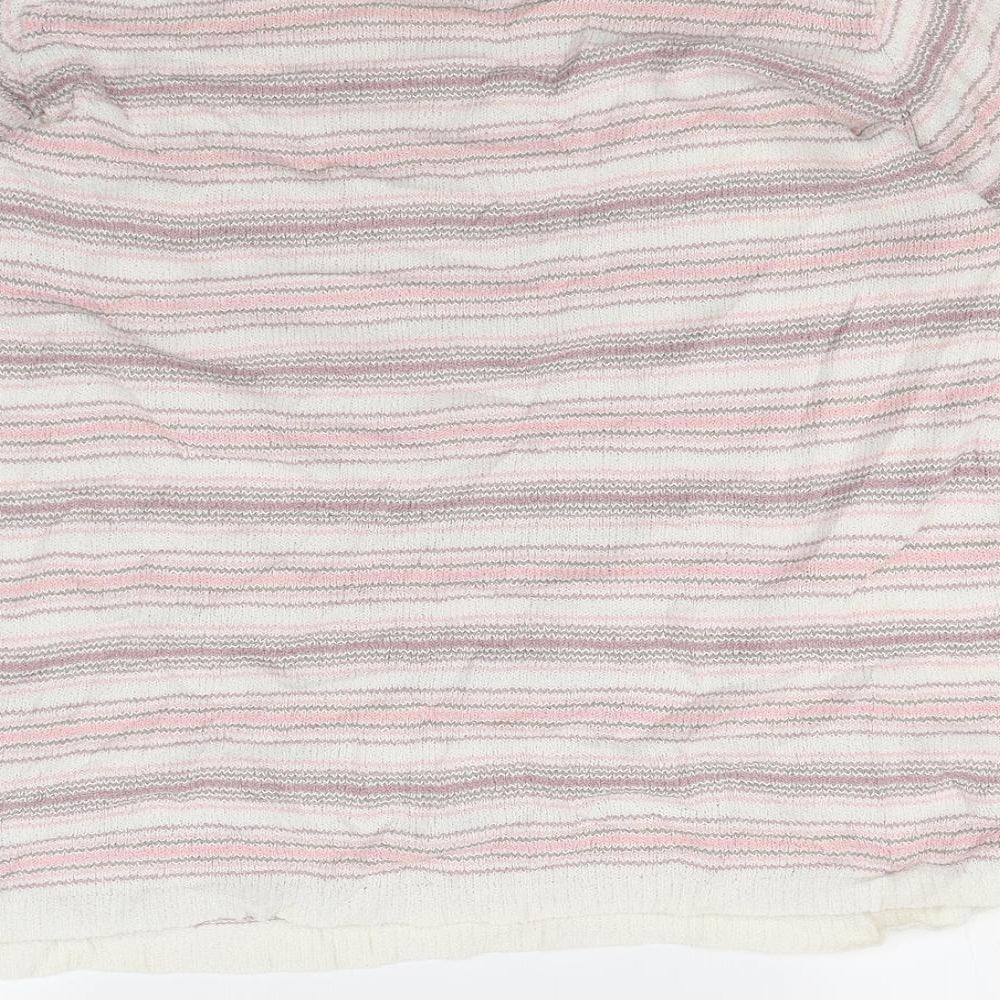 EWM Womens Multicoloured Striped Pullover Jumper Size 14