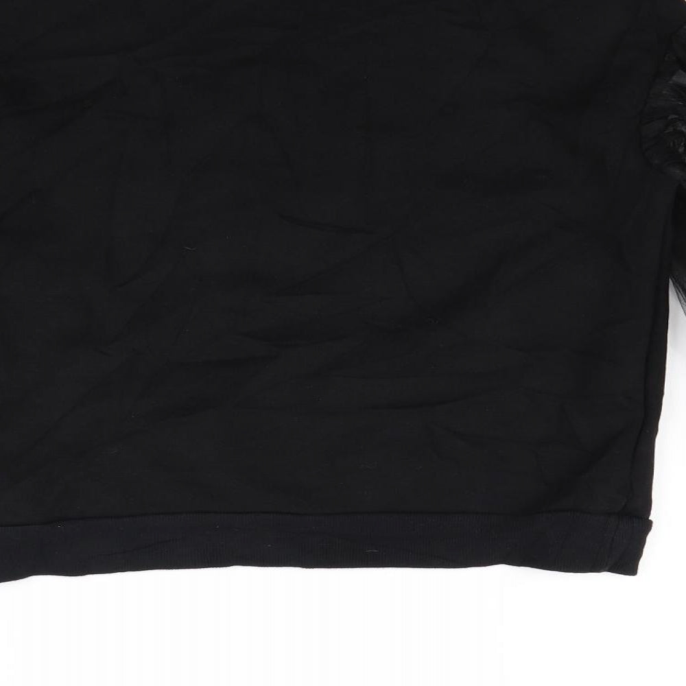 H&M Womens Black Pullover Jumper Size XS