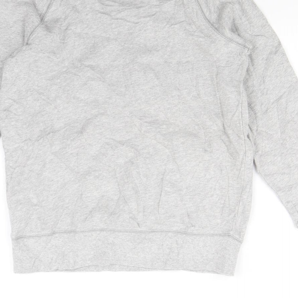 Preworn Girls Grey Pullover Jumper Size 12 Years