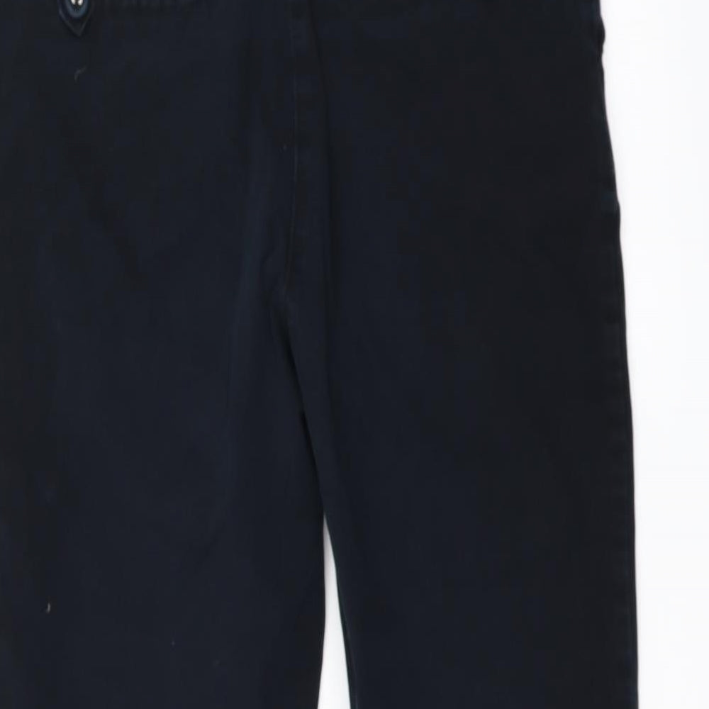 Maine Womens Blue Straight Jeans Size 12 L26 in - Zip