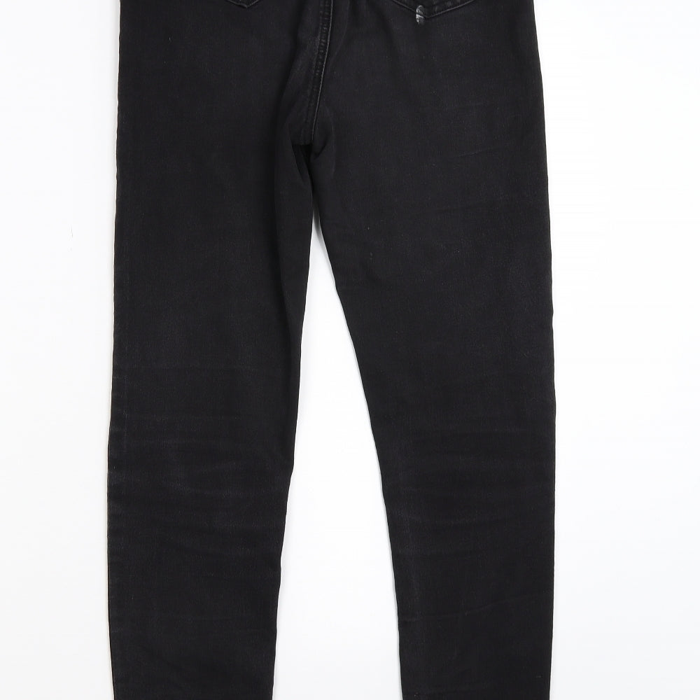 Select Womens Black Denim Skinny Jeans Size 12 L27 in