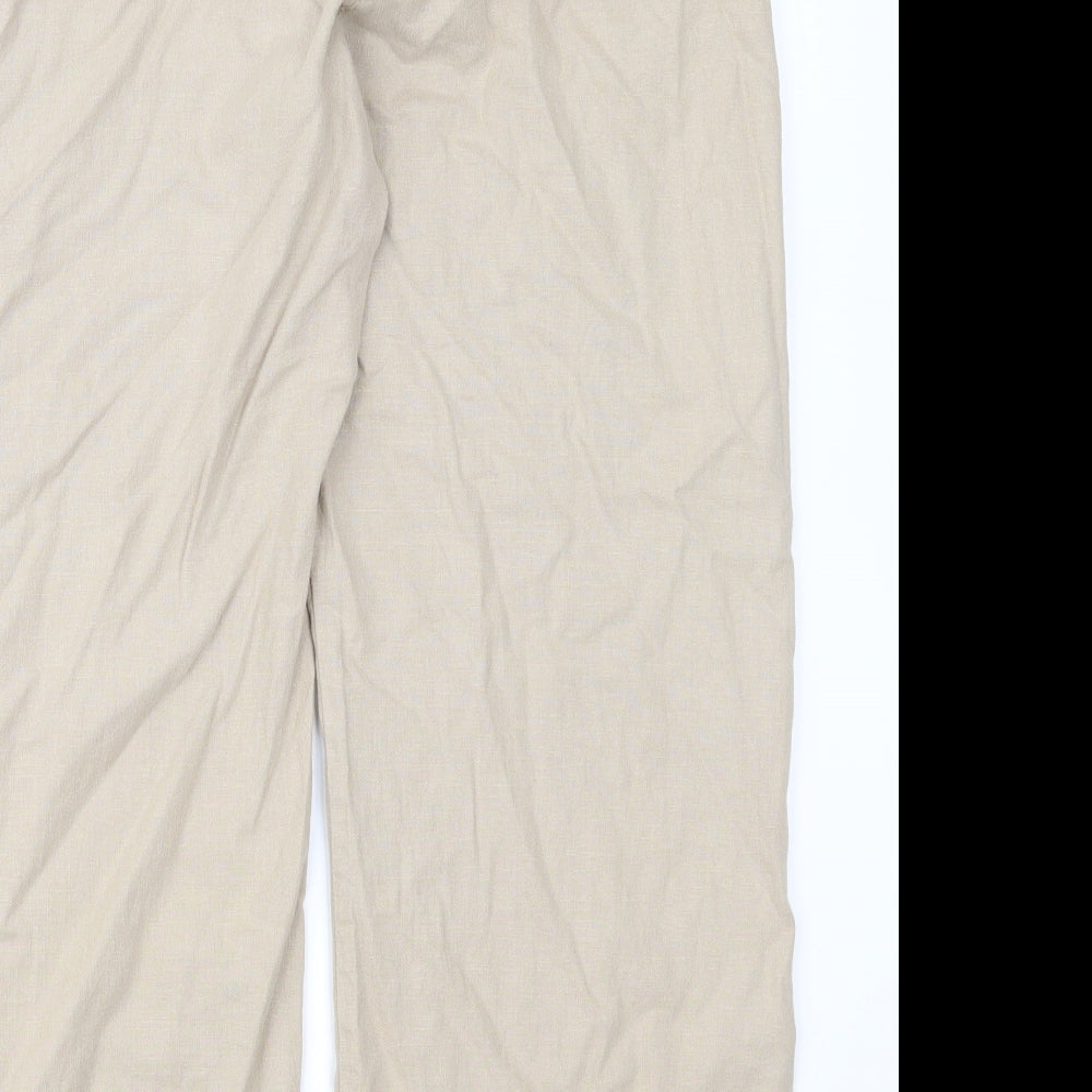 Preworn Womens Brown Chino Trousers Size 36 in L27 in