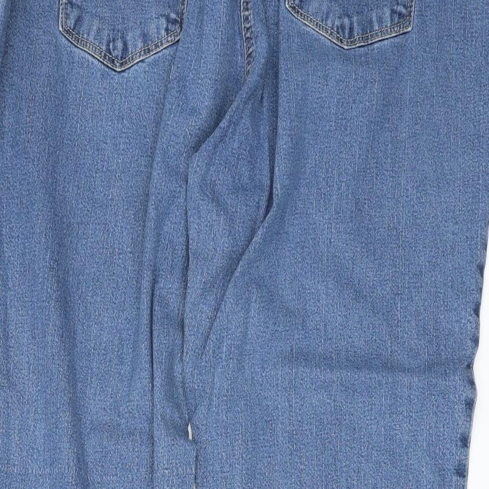Ellie Womens Blue Denim Straight Jeans Size 42 in L27 in