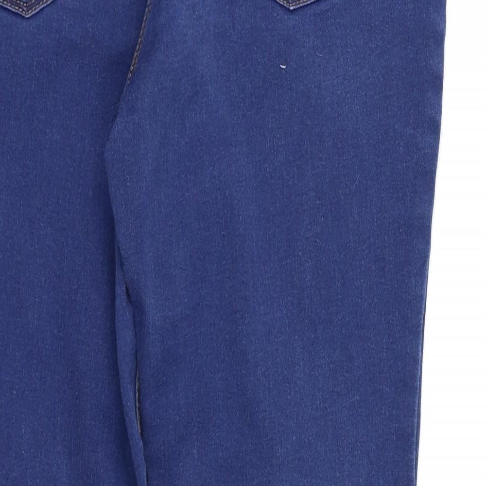 Debehams Womens Blue Skinny Jeans Size 10 L27 in