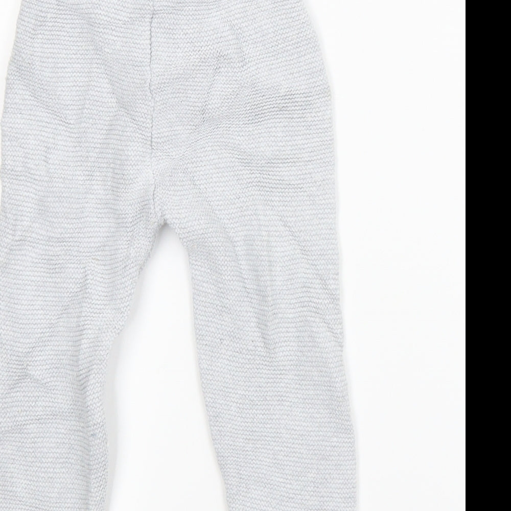 Boutchou Boys Grey Jogger Trousers Size 18 Months