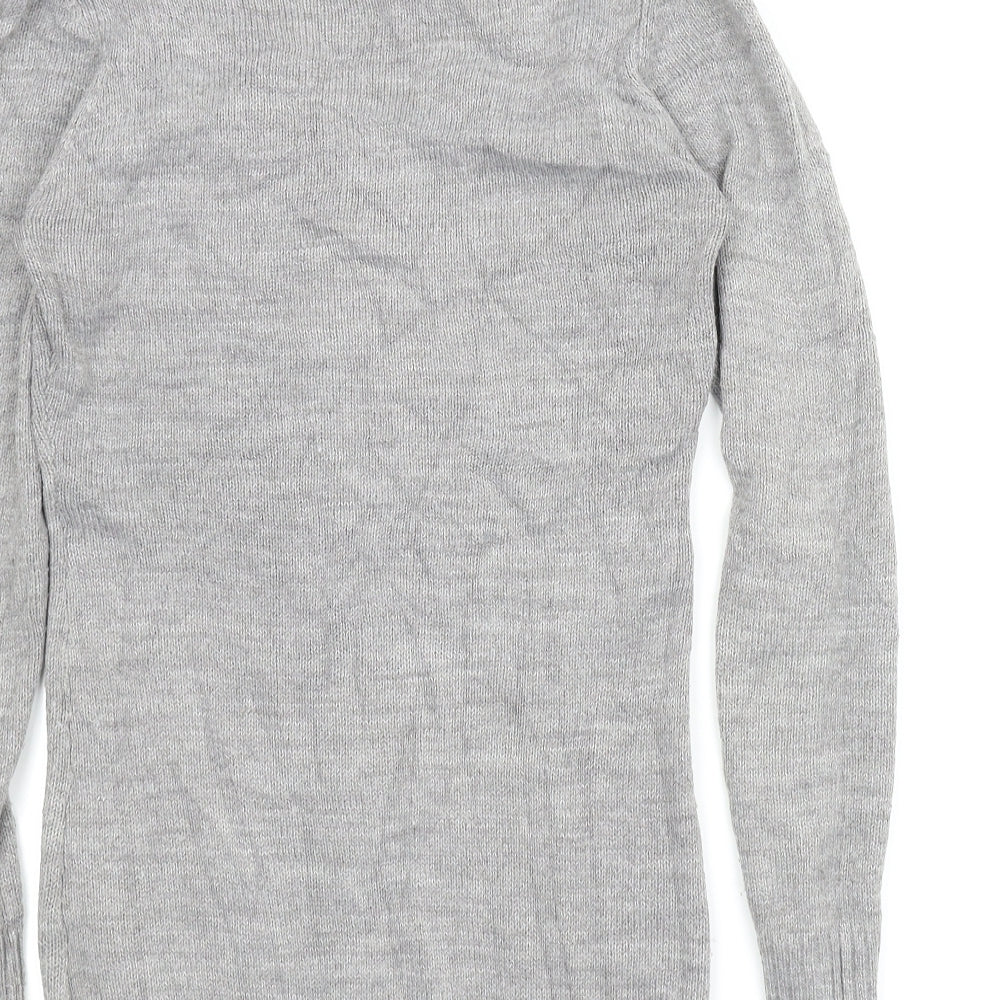 Terranova Womens Grey Jumper Dress Size M