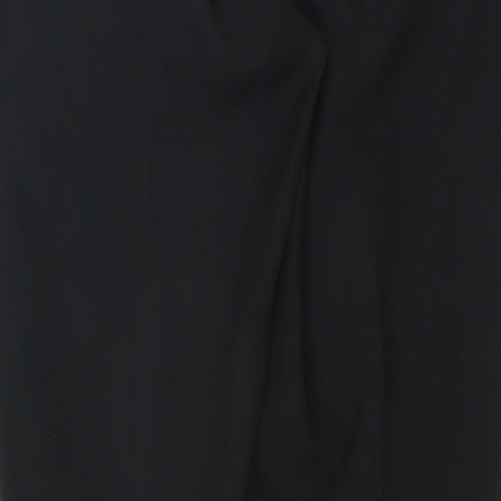 Dorothy Perkins Womens Black Trousers Size 12 L30 in