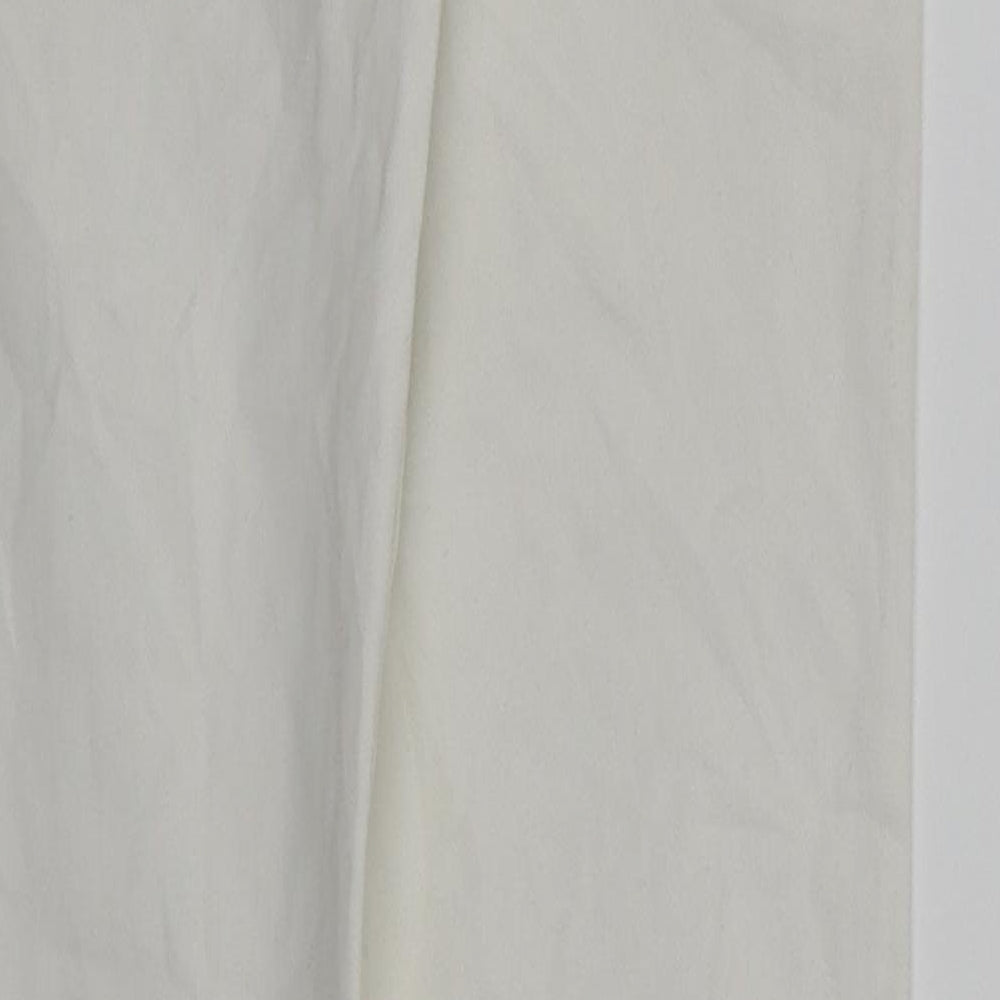 7 Days Womens White Skinny Jeans Size 6 L29 in