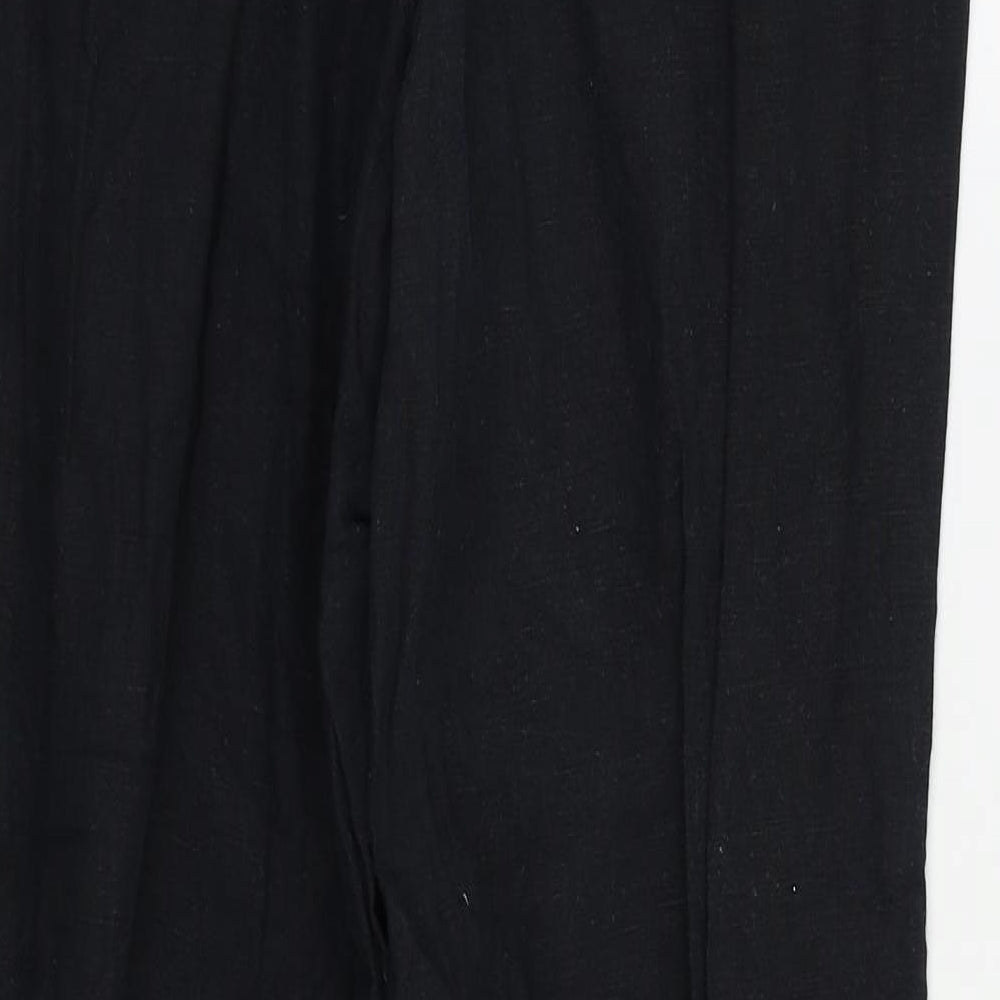Giorgio Womens Black Trousers Size 16 L30 in