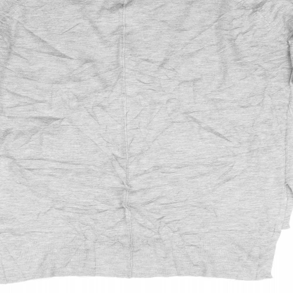 Zara Knit Womens Grey Pullover Jumper Size S