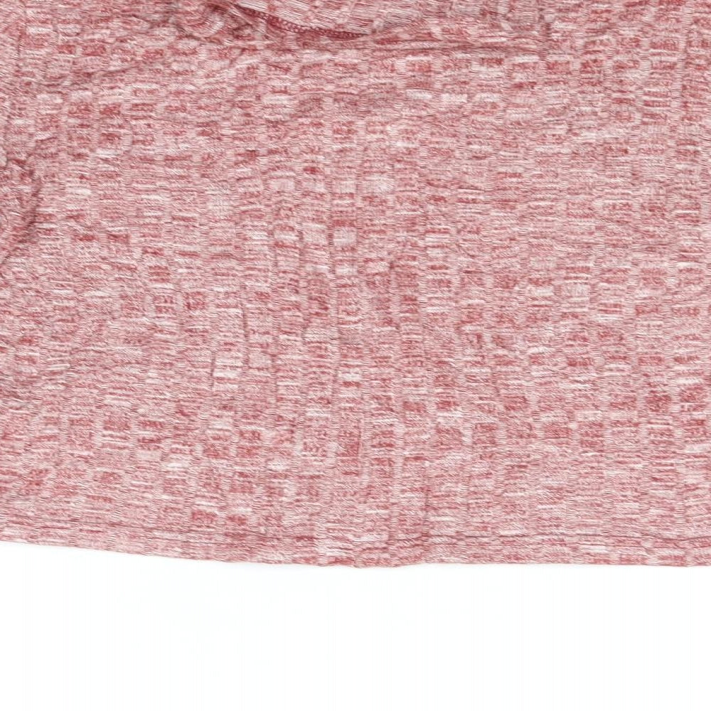 SheIn Womens Red Pullover Jumper Size M