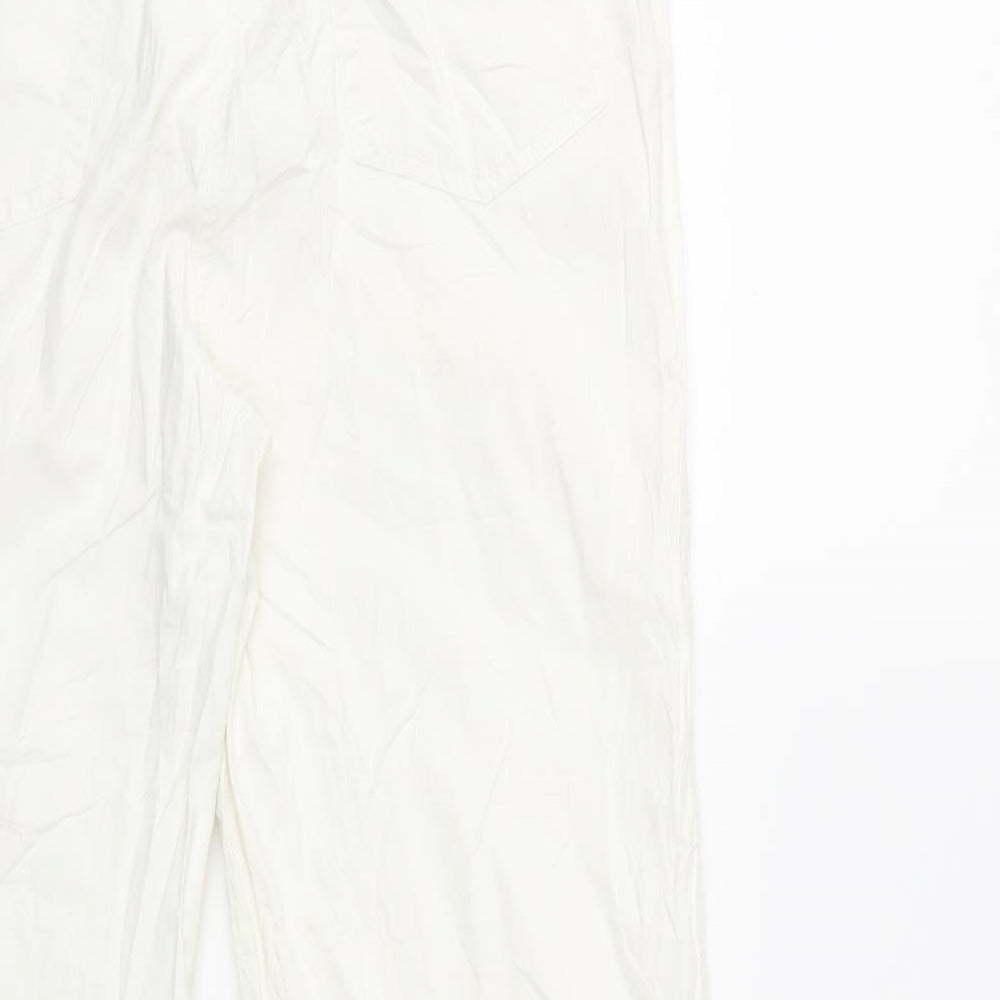 Bogner Womens White Trousers Size 32 in L25 in
