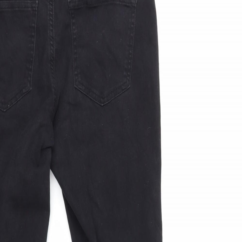 Denim & Co. Womens Blue Denim Skinny Jeans Size 14 L27 in