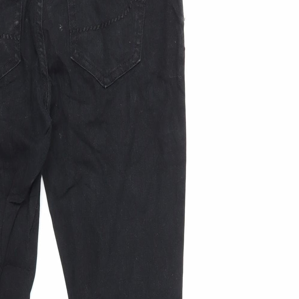Amisu Womens Black Denim Skinny Jeans Size 27 in L30 in