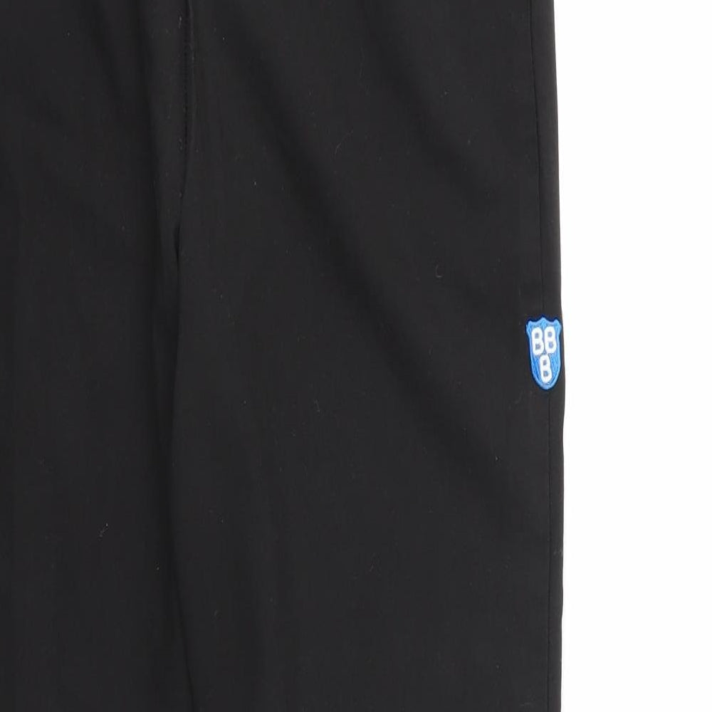 david luke Womens Black Trousers Size 30 L28 in