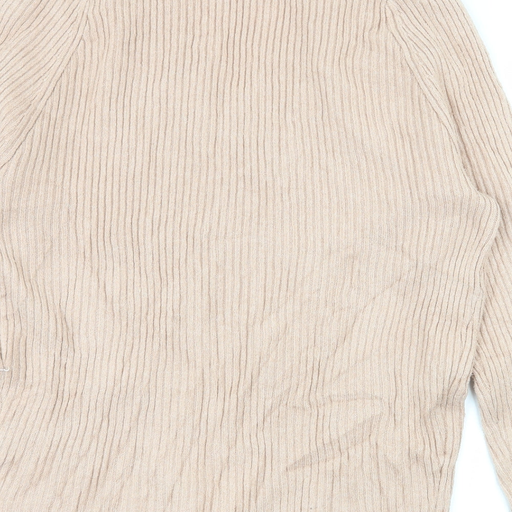 Primark Womens Pink Knit Pullover Jumper Size 12