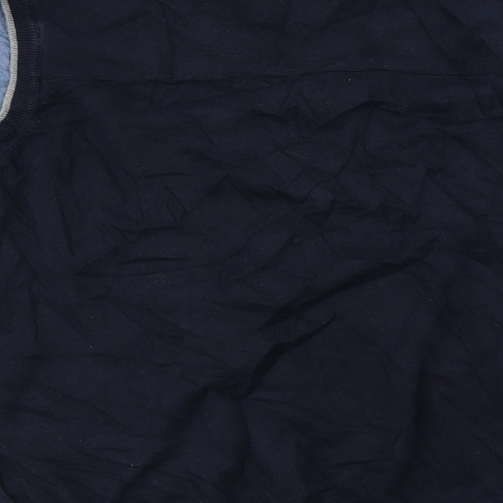 Easy Womens Blue Pullover Jumper Size L