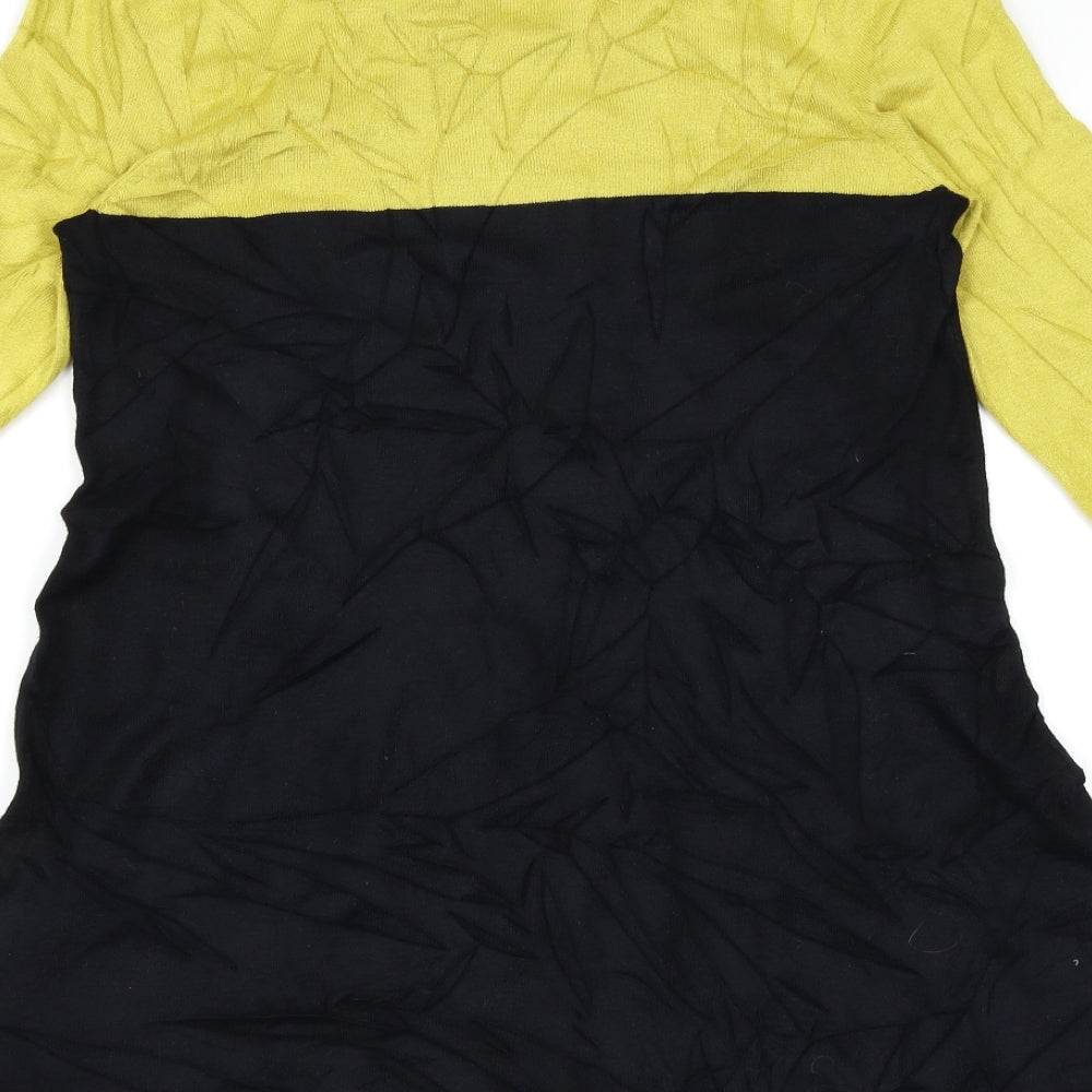 F&F Womens Black Basic T-Shirt Size 10