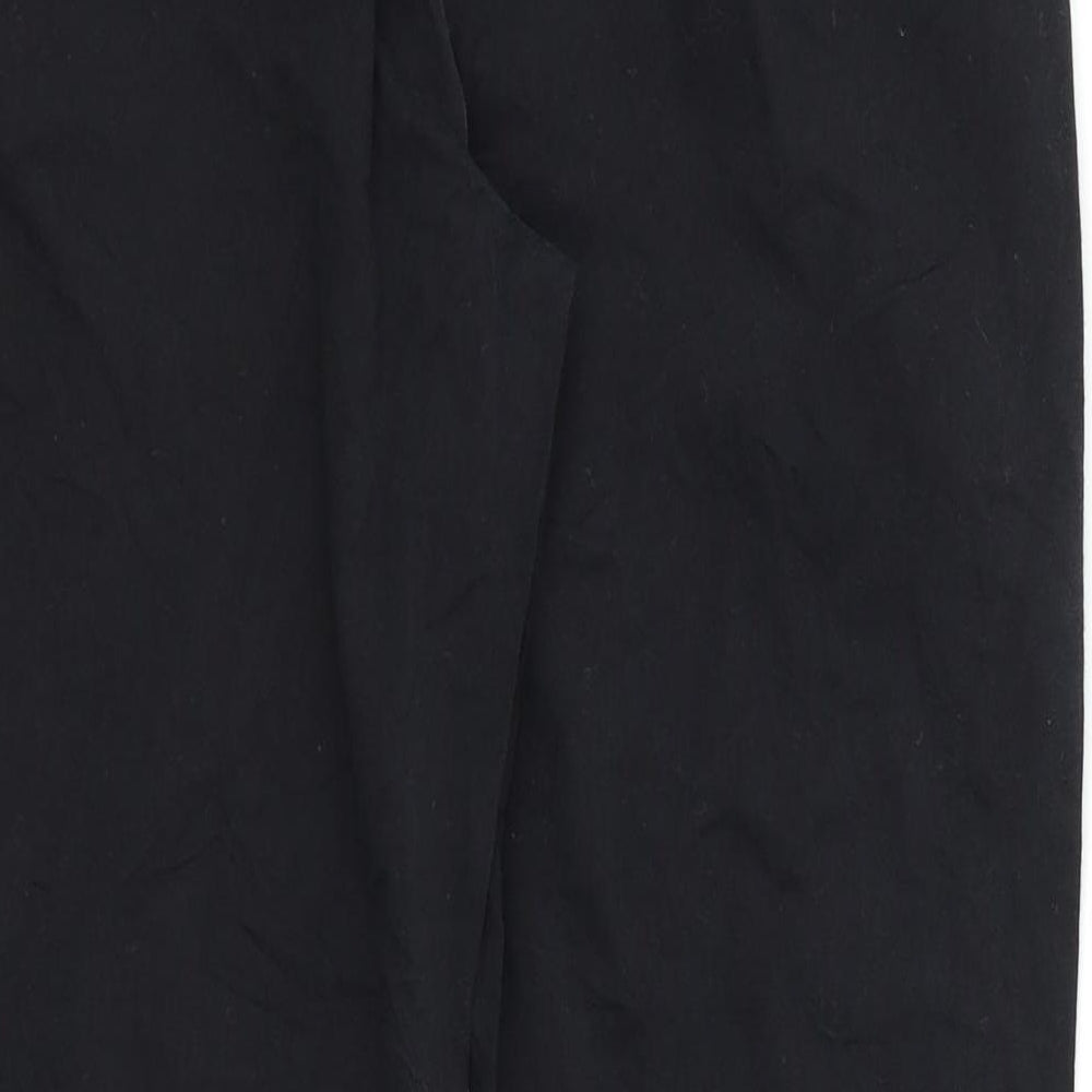 Benotti Womens Black Denim Straight Jeans Size 8 L23 in