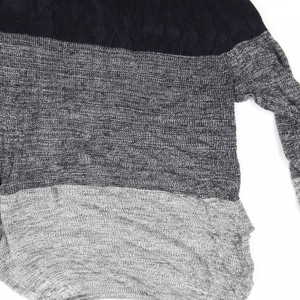 Celio Womens Grey Knit Pullover Jumper Size M