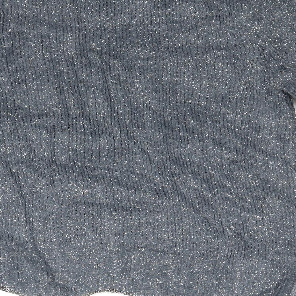 Oasis Womens Grey Knit Pullover Jumper Size S